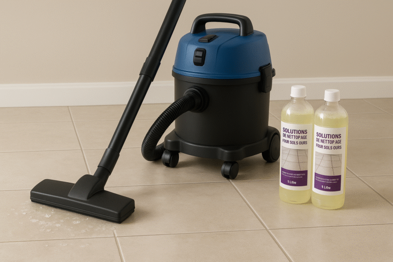Quel produit mettre dans un aspirateur laveur ? Le Guide Complet pour un Nettoyage Parfait