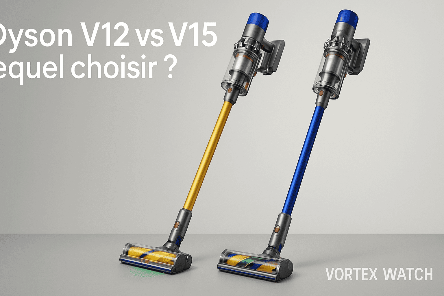 Dyson V12 ou V15 avis