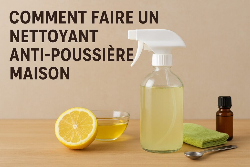 Comment faire un nettoyant anti-poussière maison ? Guide & recettes efficaces